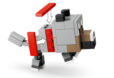 Lego 21592 Minecraft Chicken Jockey Desert Attack