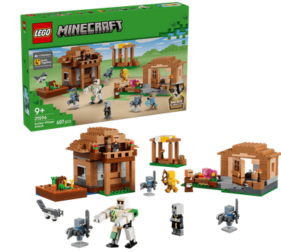 Lego 21596 Minecrsaft Evoker Village Attack