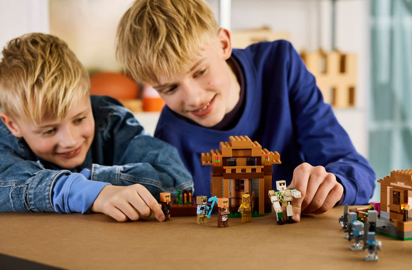 Lego 21596 Minecrsaft Evoker Village Attack