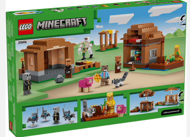 Lego 21596 Minecrsaft Evoker Village Attack