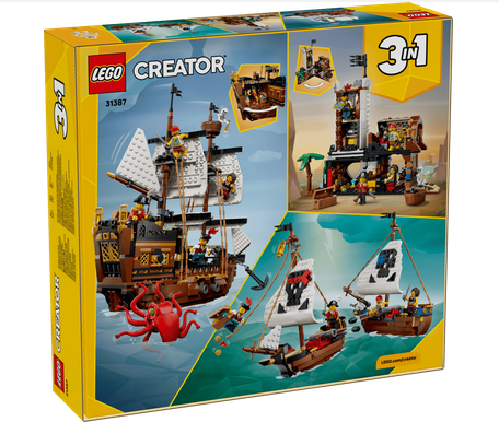 Lego 31387 Creator Pirate Ship