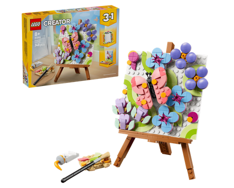 Lego 31390 Creator Floral Art Decor Painting  3 In 1