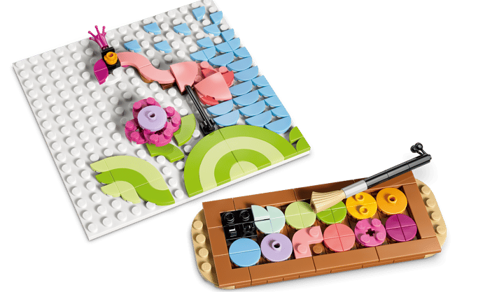 Lego 31390 Creator Floral Art Decor Painting  3 In 1