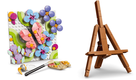 Lego 31390 Creator Floral Art Decor Painting  3 In 1