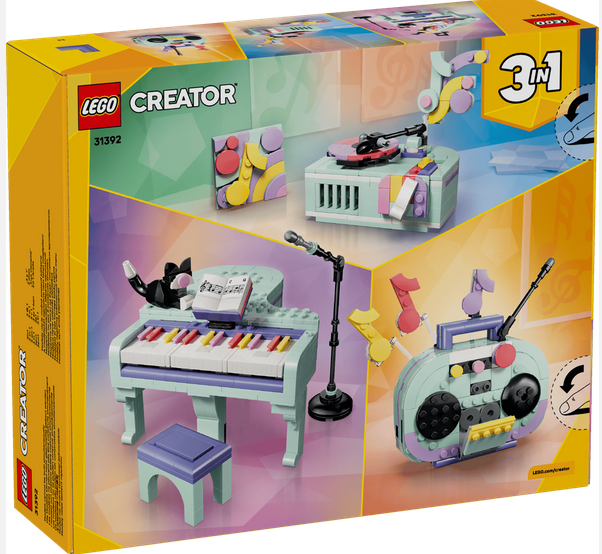 Lego Creator Music Decor Piano With Cat 3 In 1