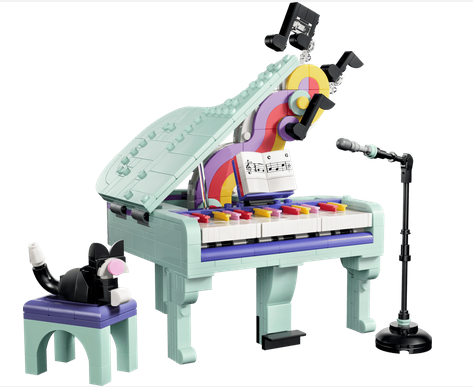 Lego Creator Music Decor Piano With Cat 3 In 1