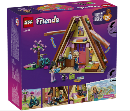 Lego 42682 Friends Nature Glamping Cabin Ages:6+