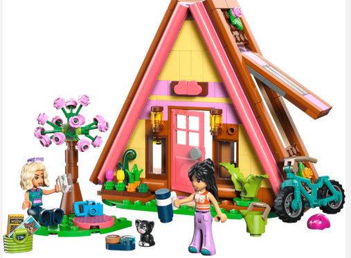 Lego 42682 Friends Nature Glamping Cabin Ages:6+