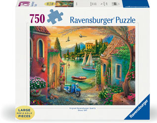 Ravensburger Eauropean Villa Views  750 Pc Puzzle Rb01516-1