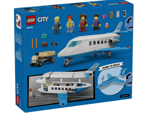 Lego 60492 City Passenger Jet Ages:4+