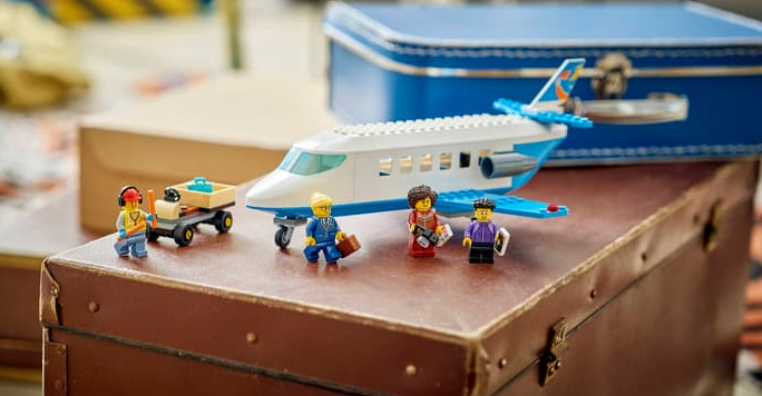 Lego 60492 City Passenger Jet Ages:4+