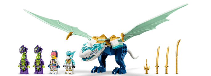 Lego 71865 Ninjago Zane's Ice Dragon Battle Ages:4+