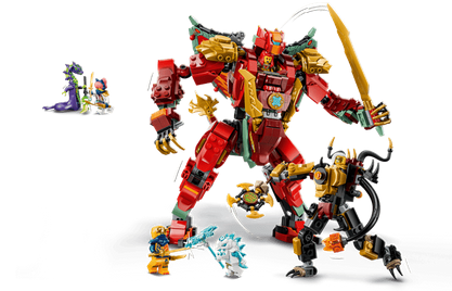 Lego 71868 Ninjago Wyldfye's Transforming Dragon Mech