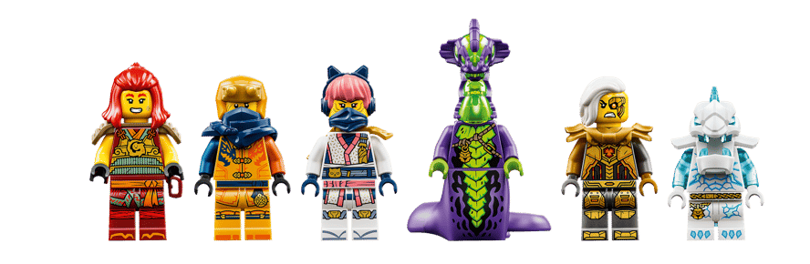 Lego 71868 Ninjago Wyldfye's Transforming Dragon Mech