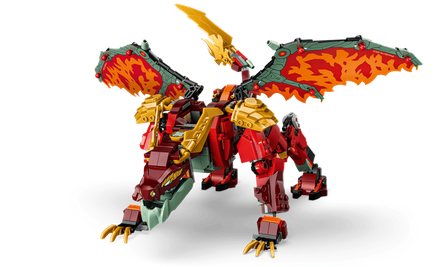 Lego 71868 Ninjago Wyldfye's Transforming Dragon Mech