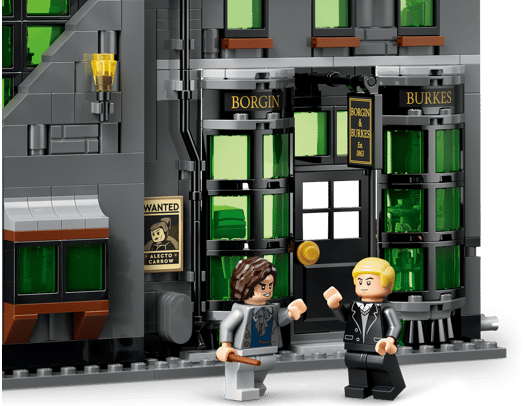 Lego 76471 Harry Potter Knockturn Alley Wizarding Shops