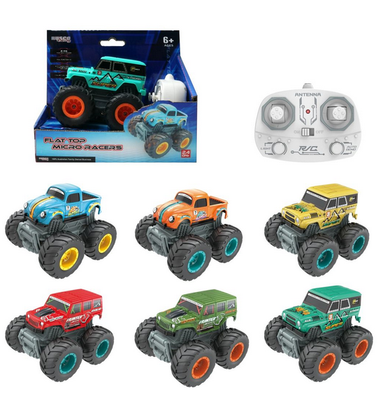 Rusco Racing 1.32 Sc Flat Top Micro Racesr R/c Vehicle Assorted