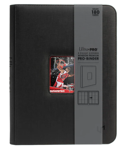 Ultrapro 9-pocket Zippered Window Premium Pro-binder