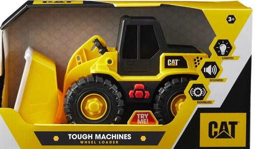 Cat 10 Inch Tough Machines Lights & Sounds Front Loader