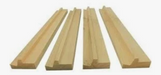 Mahjong Pinewood Rack Set
