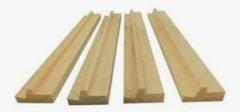 Mahjong Pinewood Rack Set