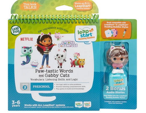 Leap Frog Leapstart Reading Buddies Gabby's Dollhouse Activity Book