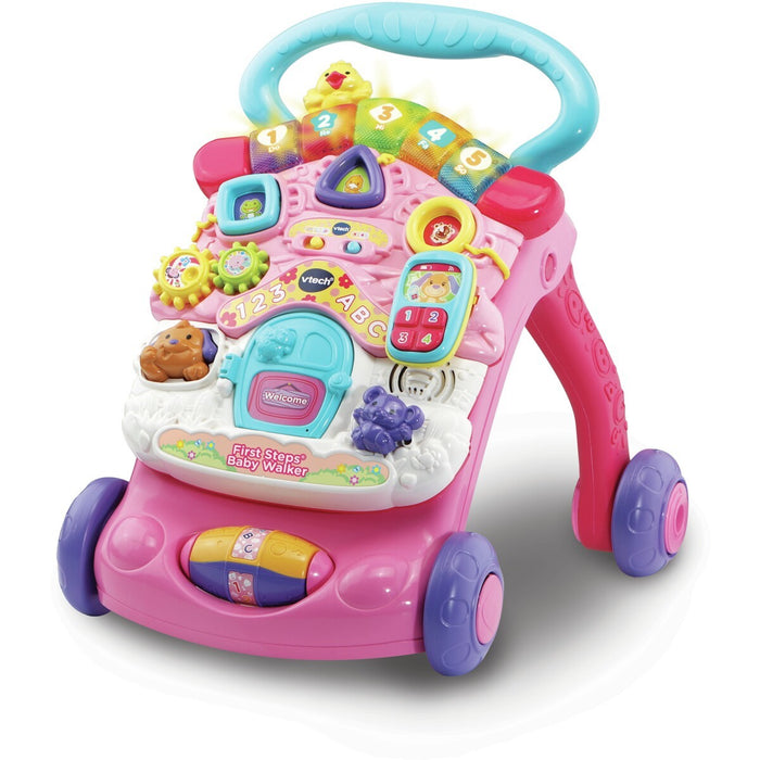 Vtech My First Steps Pink Baby Walker Age: 6-30 Months