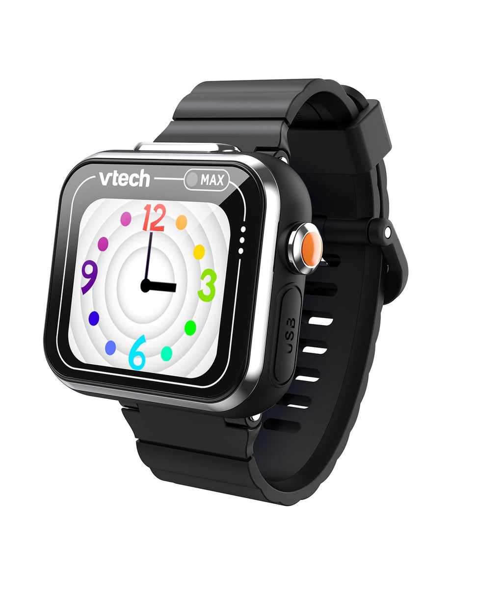 Vtech Kidizoom Smart Watch Max Black - Toyworld Warrnambool