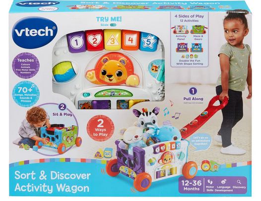 Vtech Pull N Learn Activity Wagon