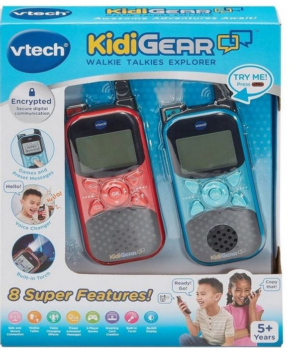 Vtech Kidgear Walkie Talkie Explorer Red/blue