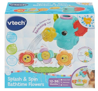 Vtech Splash & Spin Bathtime Flowers