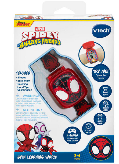 Vtech Spidey Amazing Friends Spin Learning Watch