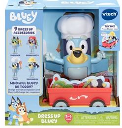 Vtech Dress Up Bluey With 9 Accessories