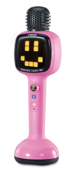 Kiditech Karaoke Lights Mic - Pink