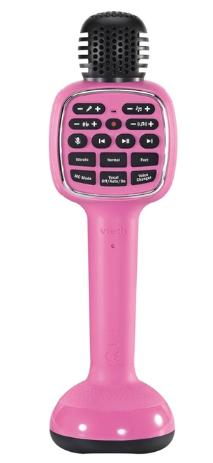 Kiditech Karaoke Lights Mic - Pink