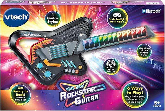 Kiditech Kidistar Guitar - Black