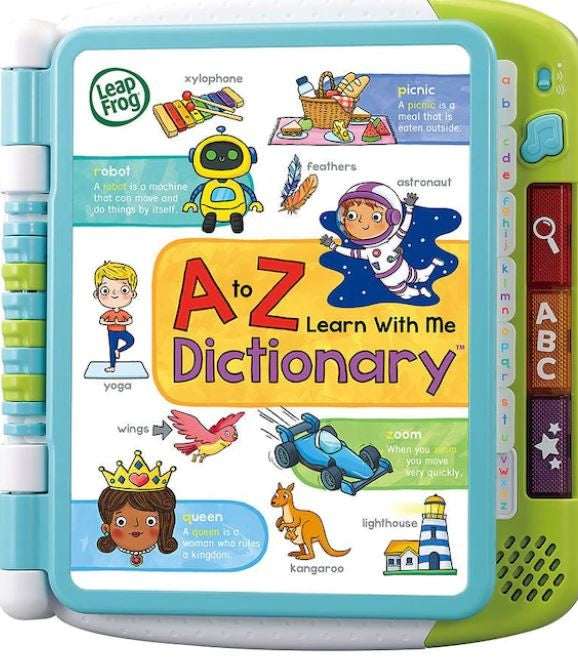 Leap Frog A To Z Learn With Me Dictionary Ages:3+