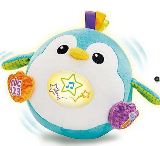 Leapfrog 123 Bounce With Me Penguin Interactive Plush Ages:9m+