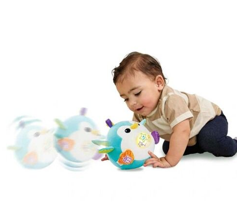 Leapfrog 123 Bounce With Me Penguin Interactive Plush Ages:9m+