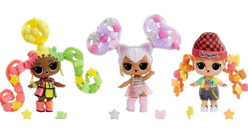 L.o.l Surprise Hair Beads Tots Doll Assorted