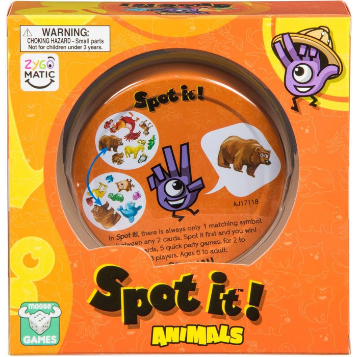 Spot It Animal Card Game