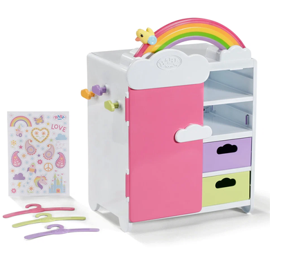 Baby Born Rainbow Wardrobe