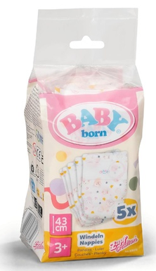 Baby Born Nappies 5pk