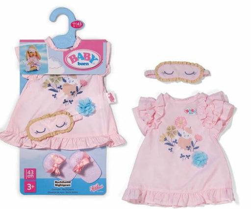 Baby Born Night Gown Bedtime Set