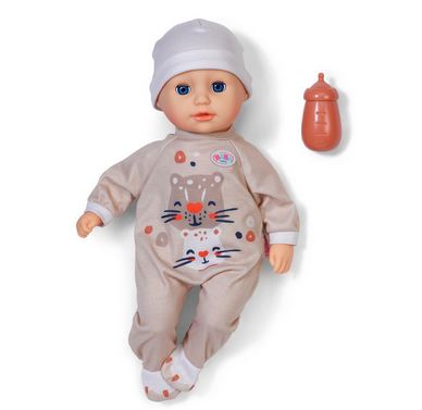 Baby Born Anna 36cm Doll In Beige Jumpsuit