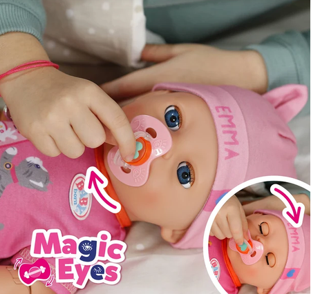 Baby Born Emma Click N Play Doll 43cm