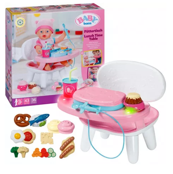 Baby Born Lunch Time Table
