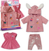 Baby Born Coat Set With Dress Fits 43c Doll