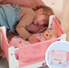 Bay Born Unicorn Beside Cradle