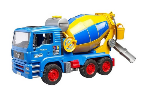 Bruder 50th Annivesary Man Tga Cement Mixer Special Colours